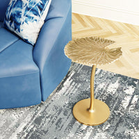 Zuo Modern Lily Side Table Gold