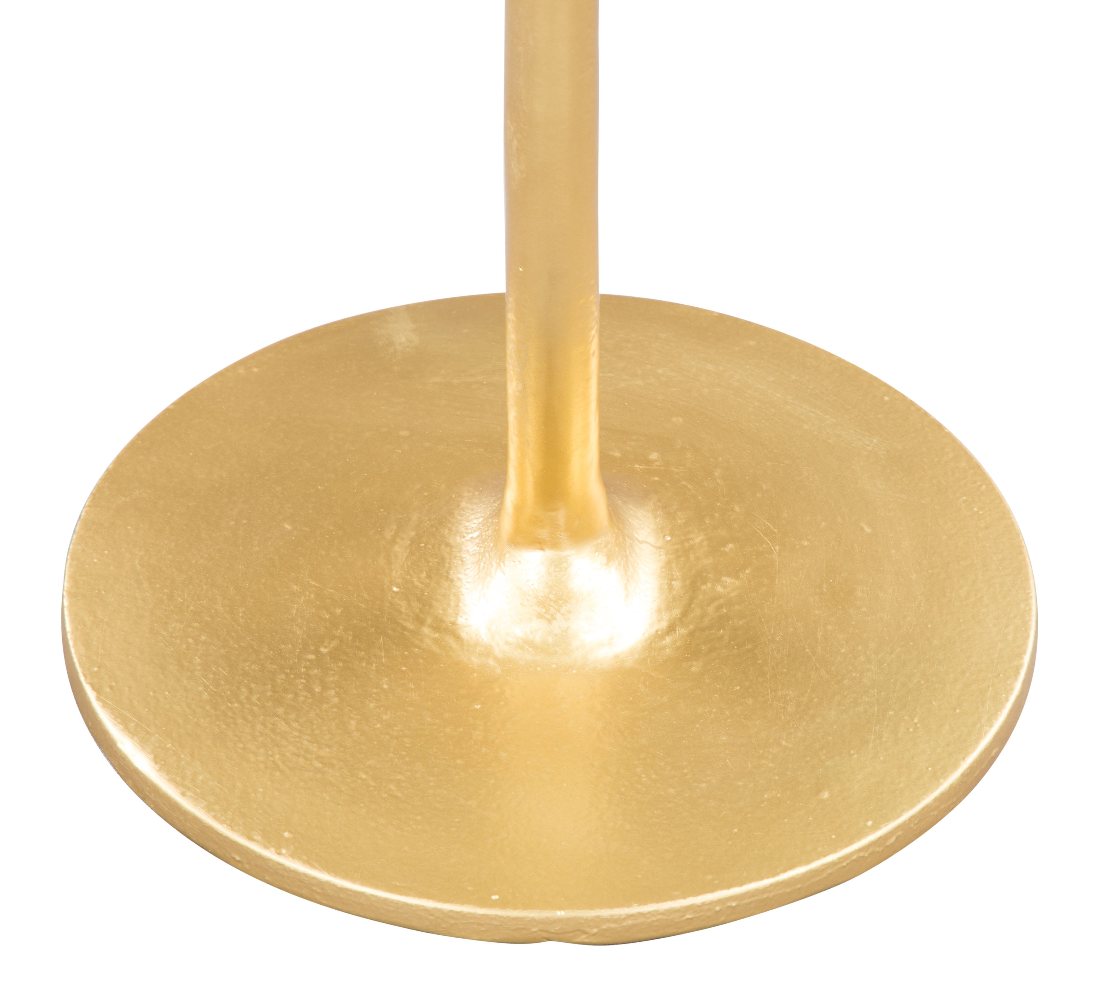 Zuo Modern Lily Side Table Gold