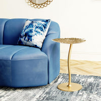 Zuo Modern Lily Side Table Gold