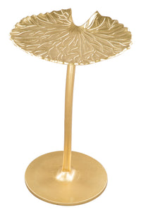 Zuo Modern Lily Side Table Gold