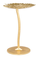 Zuo Modern Lily Side Table Gold