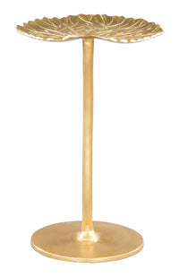 Zuo Modern Lily Side Table Gold