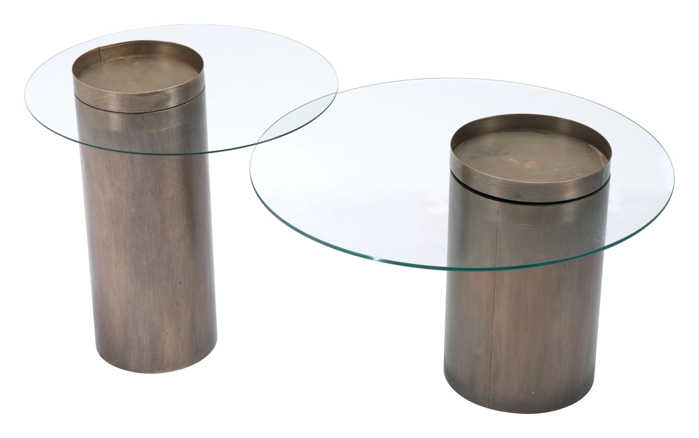 Zuo Modern Emi Coffee Table Antique Bronze