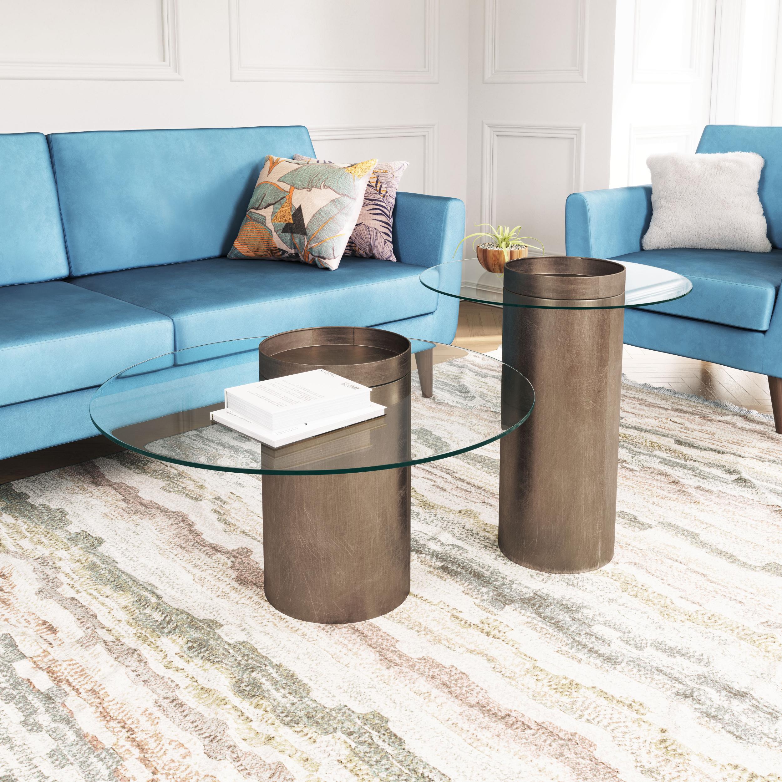 Zuo Modern Emi Coffee Table Antique Bronze