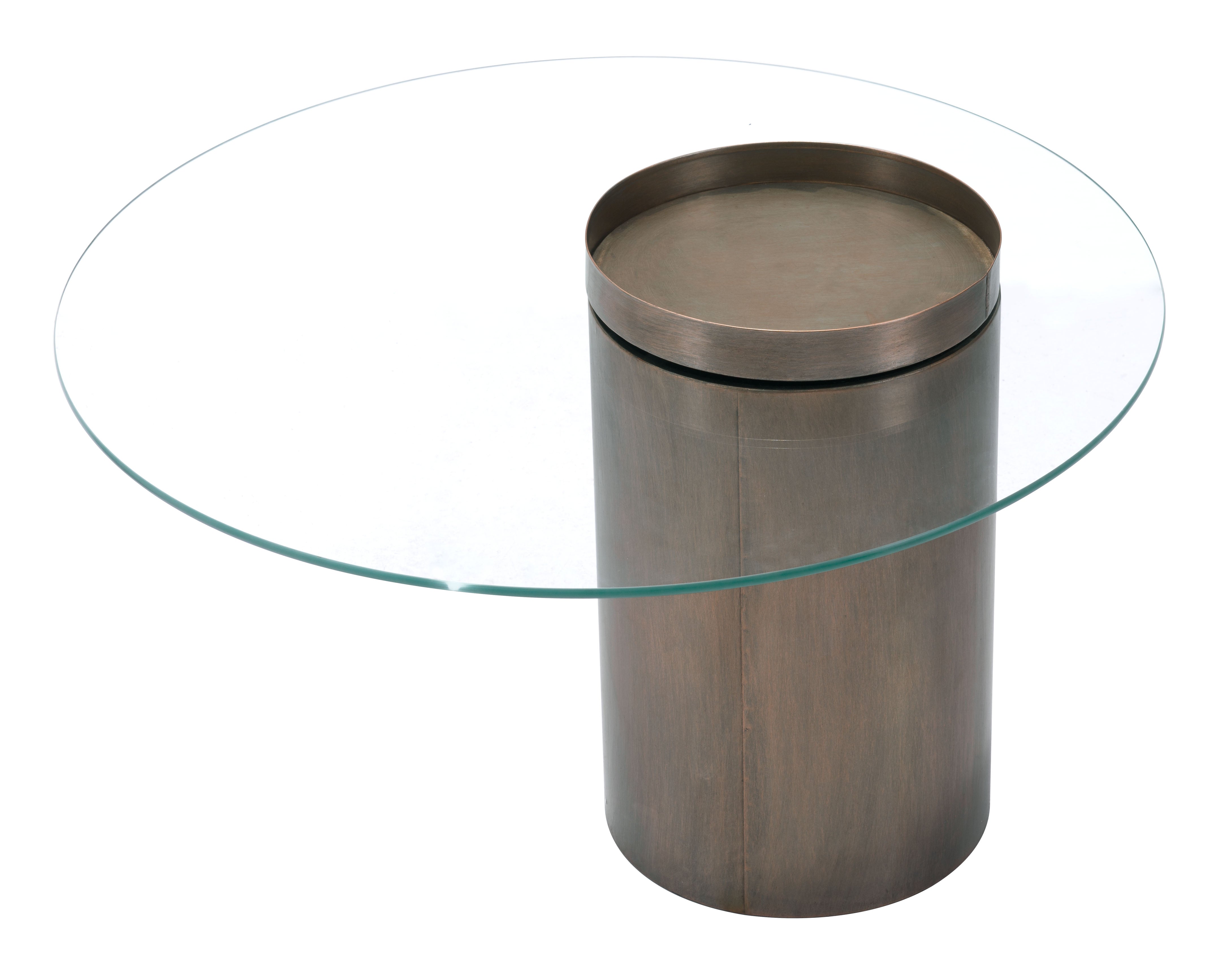 Zuo Modern Emi Coffee Table Antique Bronze