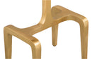 Zuo Modern Clement Side Table White and Gold