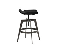 Sunpan Bancroft Adjustable Stool - Onyx