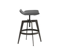 Sunpan Bancroft Adjustable Stool - Onyx