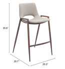 Zuo Modern Desi Counter Stool - Set of 2