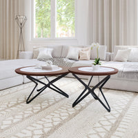 Zuo Modern Anderson Coffee Table 2-Piece Set - Multicolor