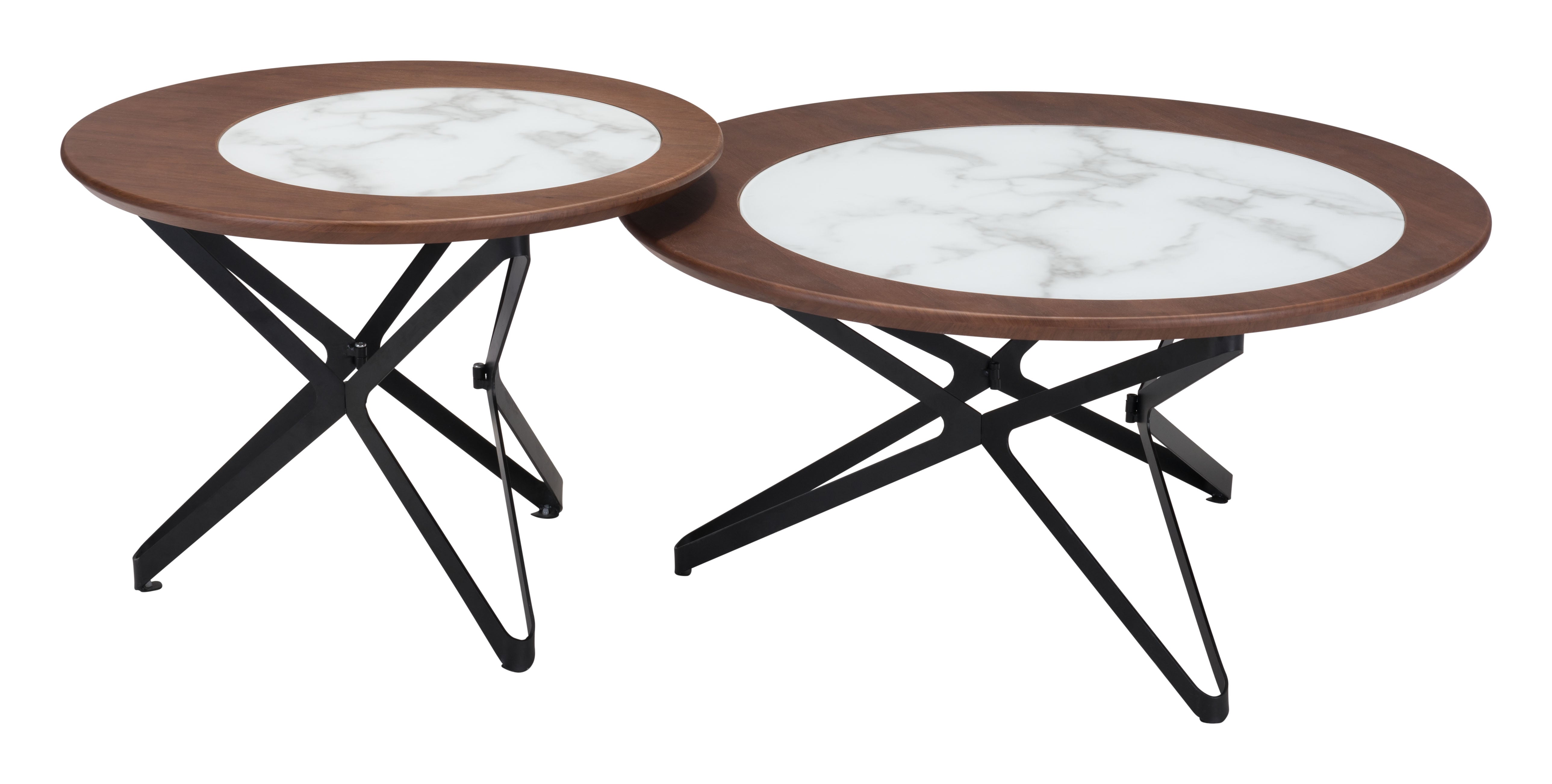 Zuo Modern Anderson Coffee Table 2-Piece Set - Multicolor