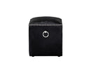 Sunpan Phoebe Ottoman - Black