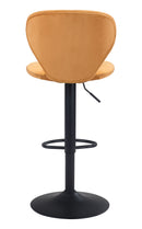 Zuo Modern Salem Barstool in Yellow/Gray/Red