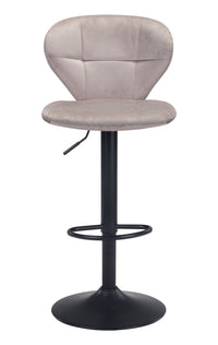 Zuo Modern Salem Barstool in Yellow/Gray/Red