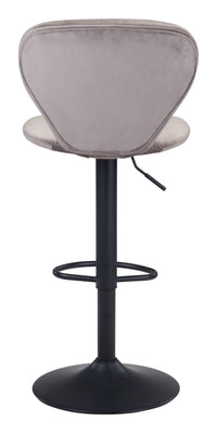 Zuo Modern Salem Barstool in Yellow/Gray/Red