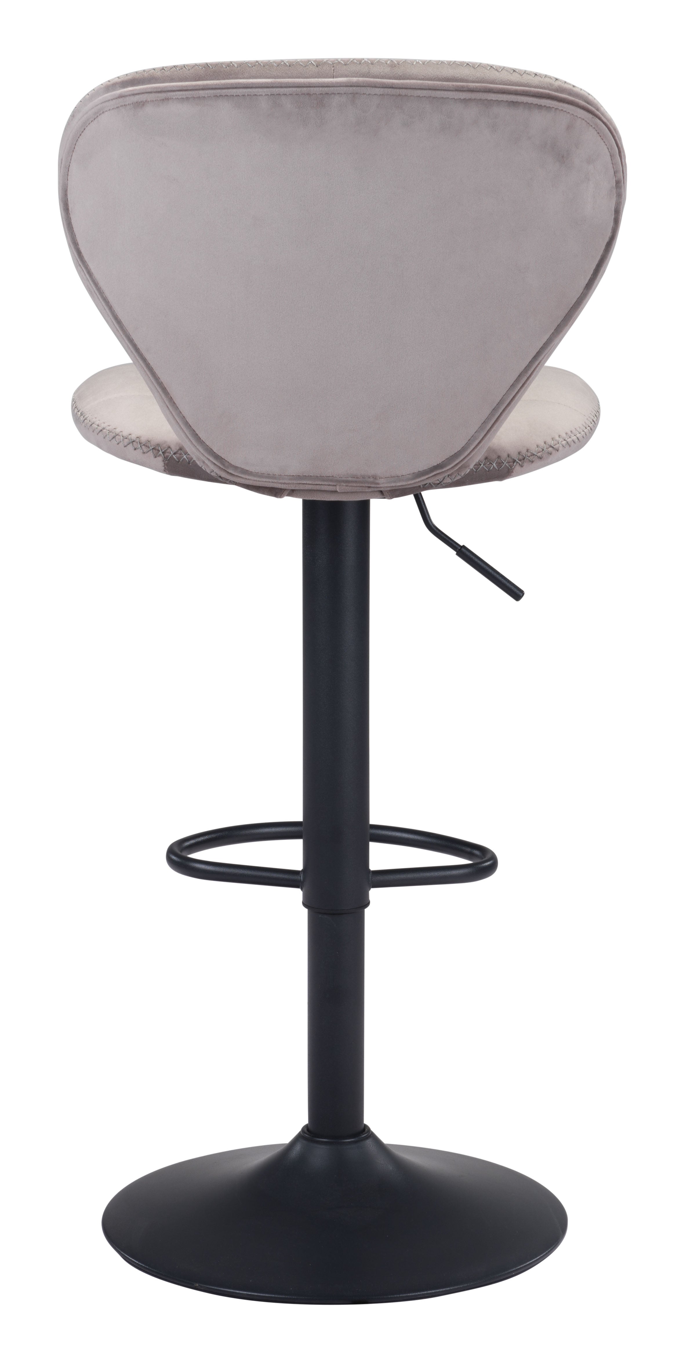 Zuo Modern Salem Barstool in Yellow/Gray/Red