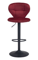 Zuo Modern Salem Barstool in Yellow/Gray/Red