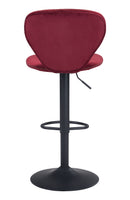 Zuo Modern Salem Barstool in Yellow/Gray/Red