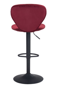 Zuo Modern Salem Barstool in Yellow/Gray/Red