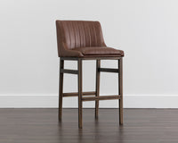 Sunpan Halden Barstool - Bravo Cream/Bravo Metal/Vintage Black/Vintage Blue/Vintage Cognac