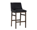 Sunpan Halden Barstool - Bravo Cream/Bravo Metal/Vintage Black/Vintage Blue/Vintage Cognac