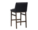 Sunpan Halden Barstool - Bravo Cream/Bravo Metal/Vintage Black/Vintage Blue/Vintage Cognac
