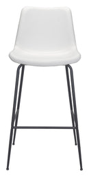 Zuo Modern Byron Barstool in Brown/Gray/White