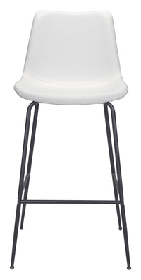Zuo Modern Byron Barstool in Brown/Gray/White