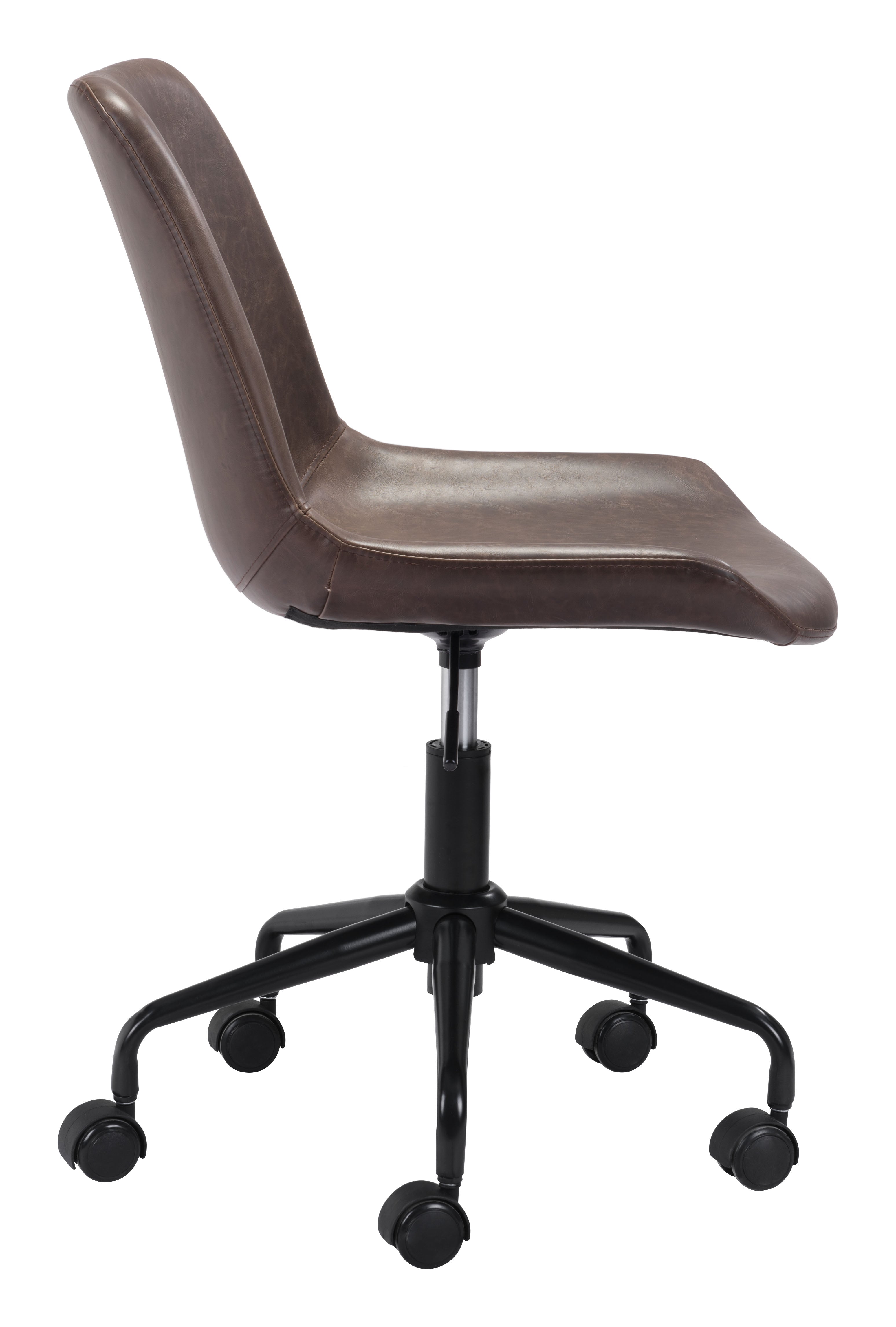 Zuo Modern Byron Office Chair in Brown/Grey/White