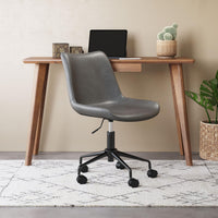 Zuo Modern Byron Office Chair in Brown/Grey/White