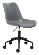 Zuo Modern Byron Office Chair in Brown/Grey/White