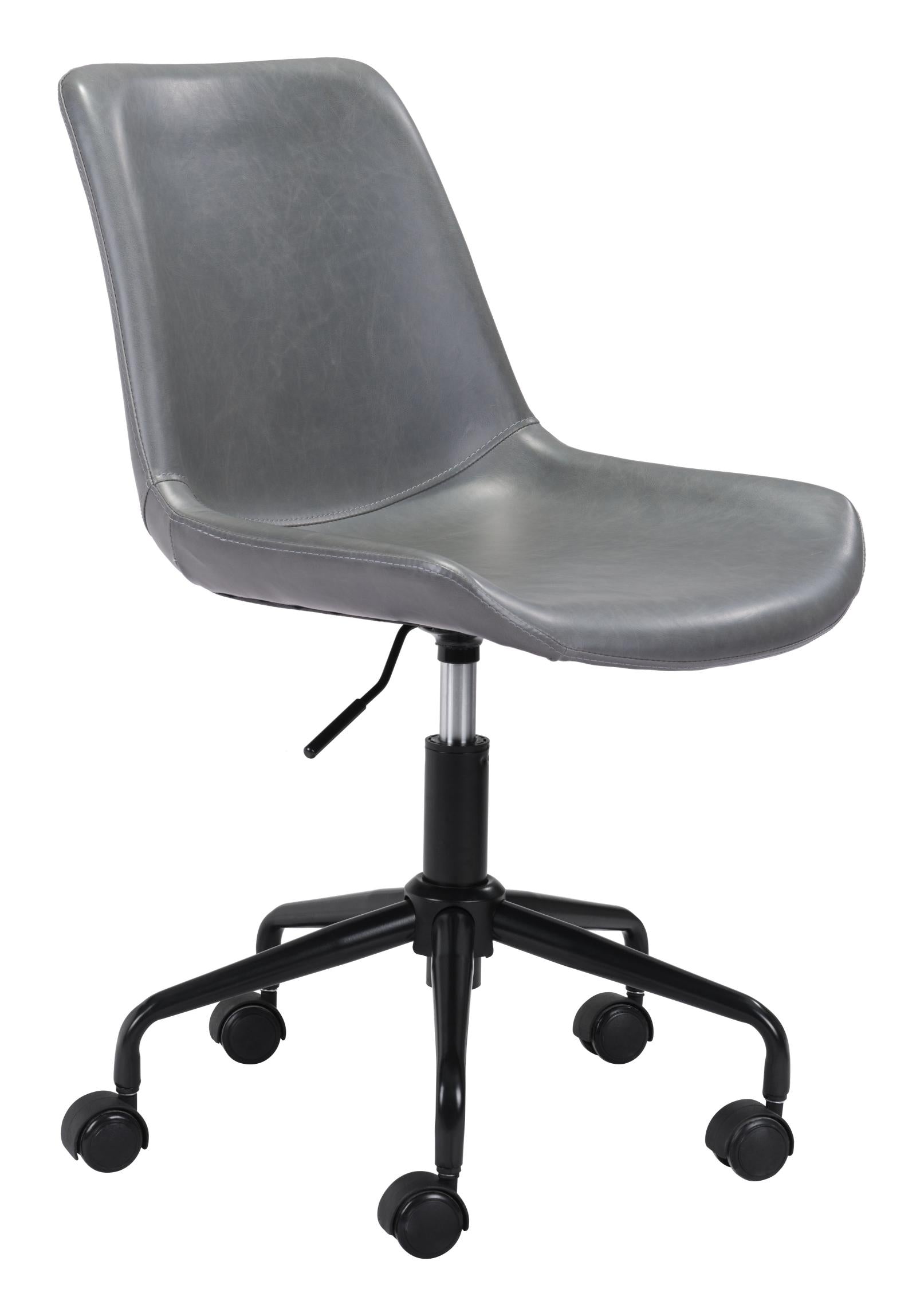 Zuo Modern Byron Office Chair in Brown/Grey/White