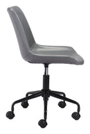 Zuo Modern Byron Office Chair in Brown/Grey/White