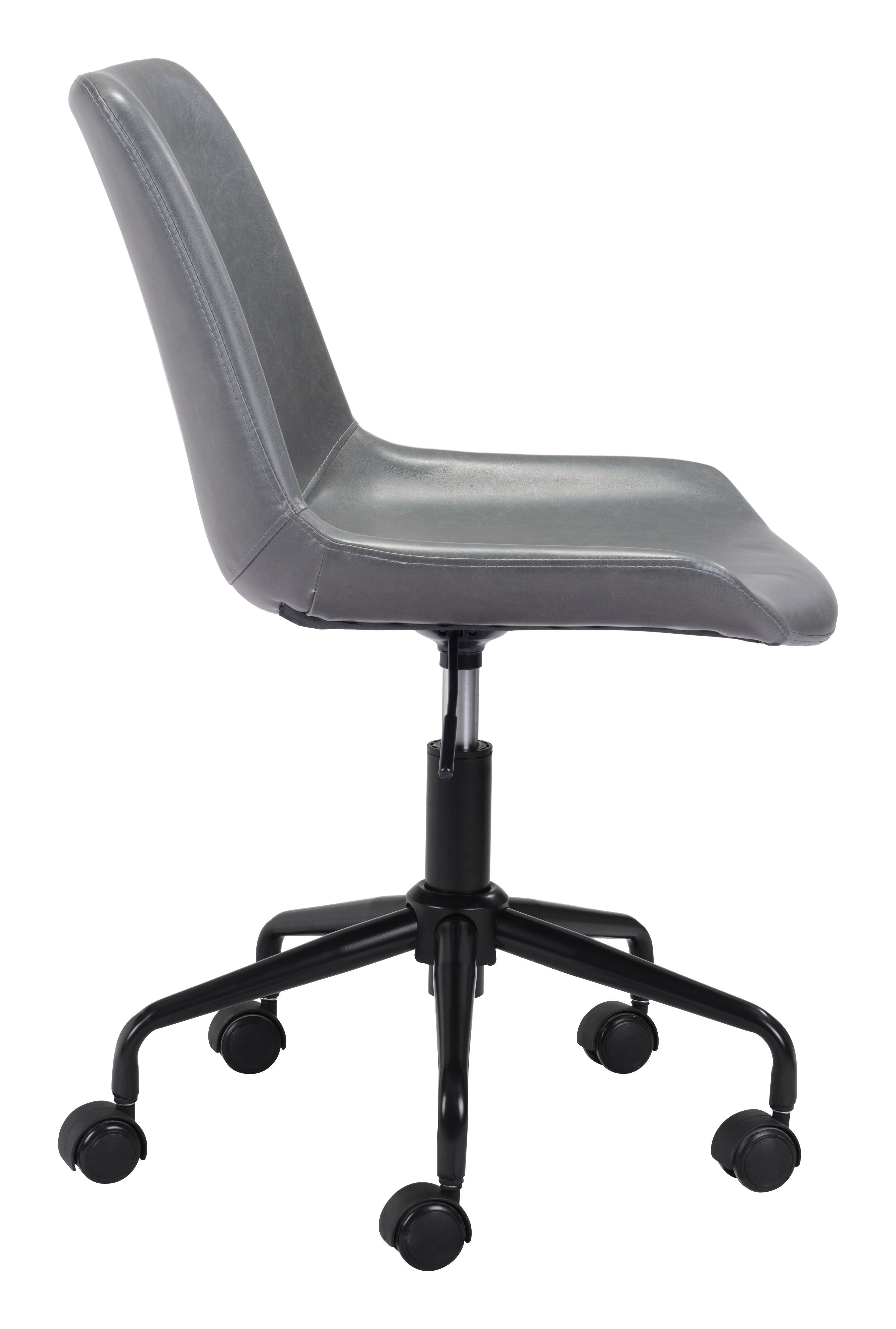 Zuo Modern Byron Office Chair in Brown/Grey/White