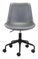 Zuo Modern Byron Office Chair in Brown/Grey/White