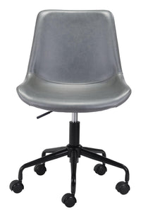 Zuo Modern Byron Office Chair in Brown/Grey/White
