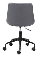 Zuo Modern Byron Office Chair in Brown/Grey/White