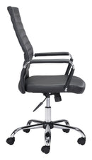 Zuo Modern Primero Office Chair in Black/White