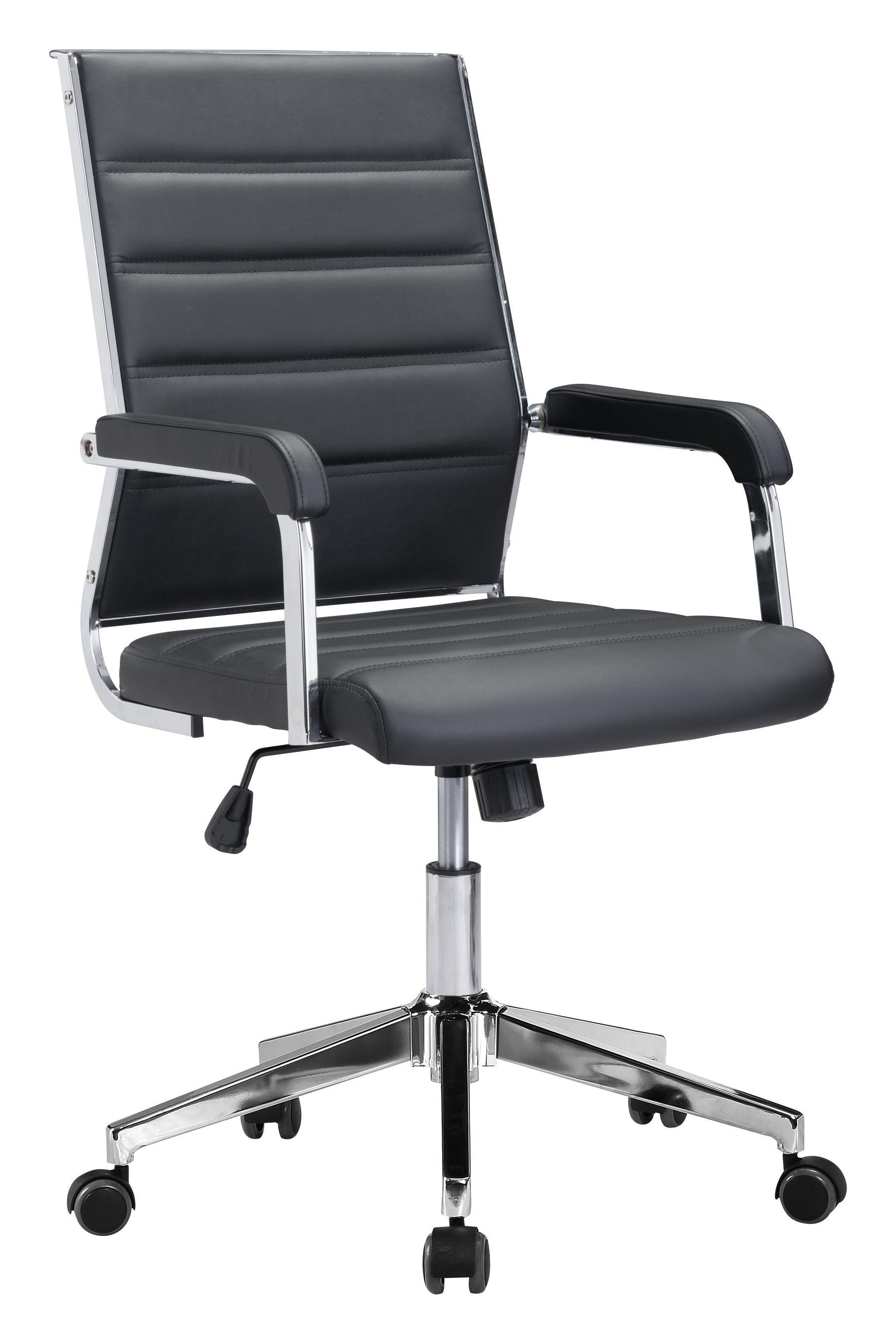 Zuo Modern Liderato Office Chair Black