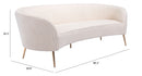 Zuo Modern Luna Sofa Cream