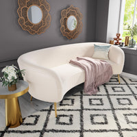 Zuo Modern Luna Sofa Cream