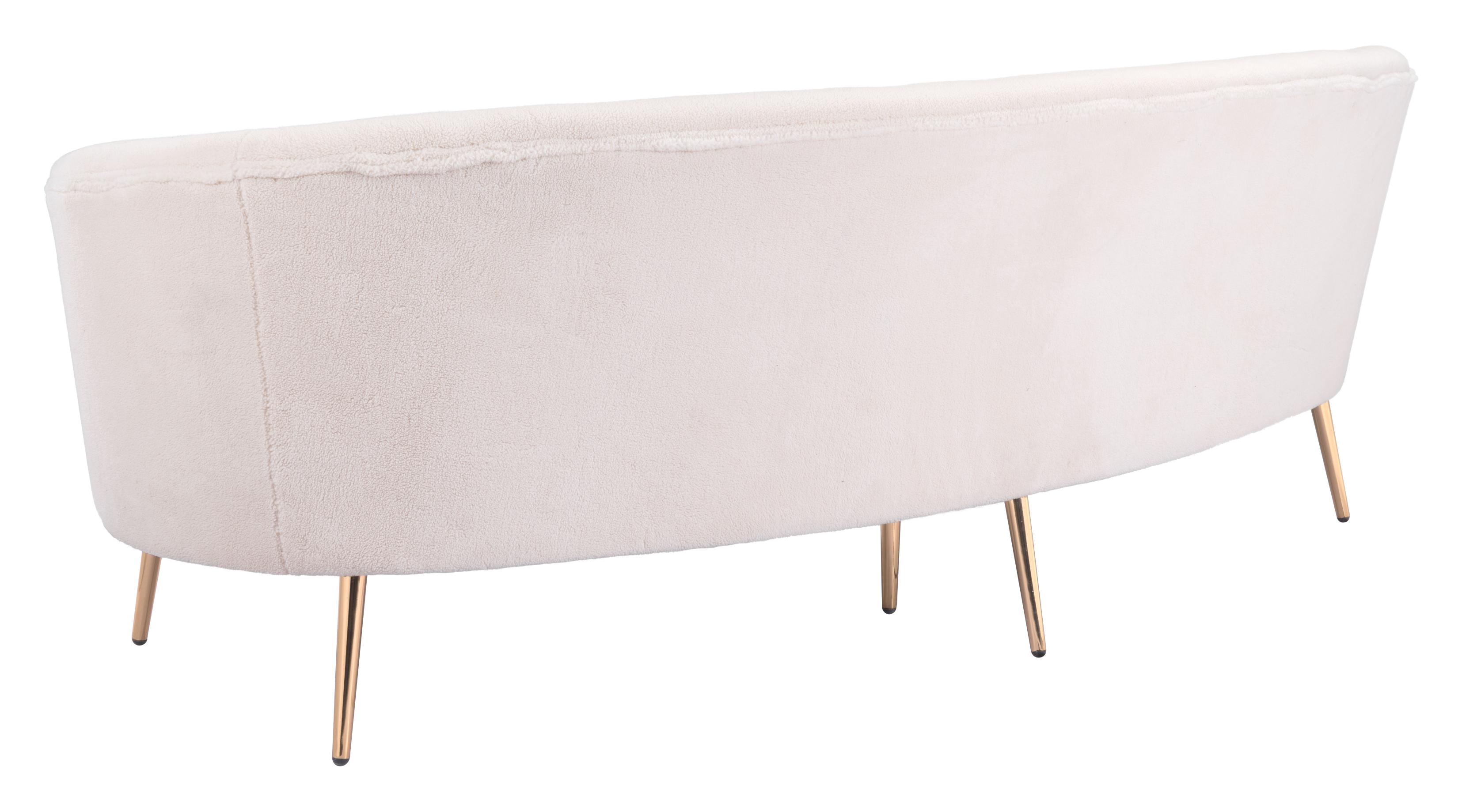 Zuo Modern Luna Sofa Cream