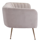 Zuo Modern Deco Sofa in Beige/Grey