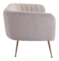 Zuo Modern Deco Sofa in Beige/Grey