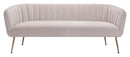 Zuo Modern Deco Sofa in Beige/Grey