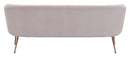 Zuo Modern Deco Sofa in Beige/Grey