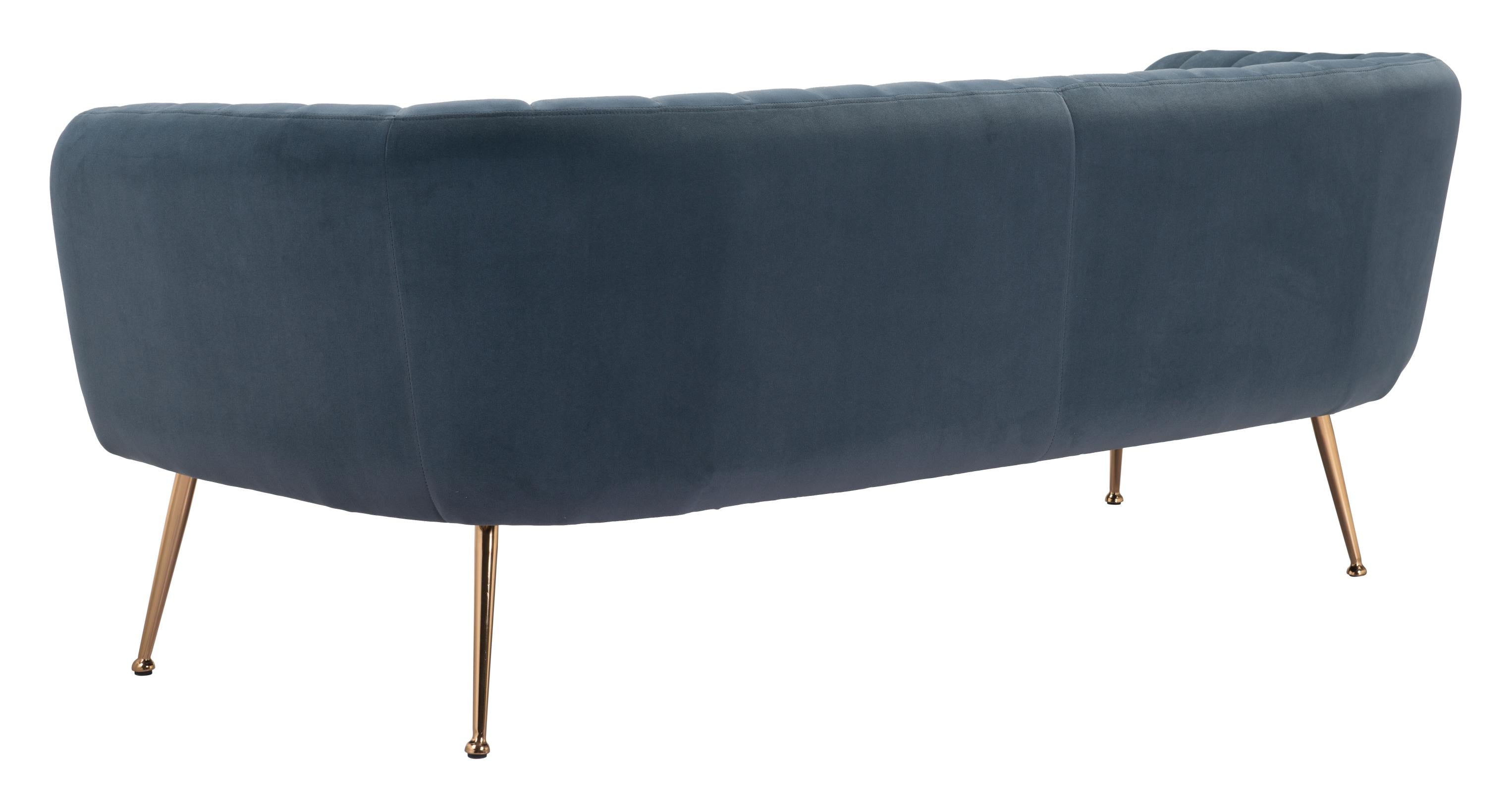 Zuo Modern Deco Sofa in Beige/Grey
