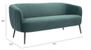 Zuo Modern Karan Sofa in Green