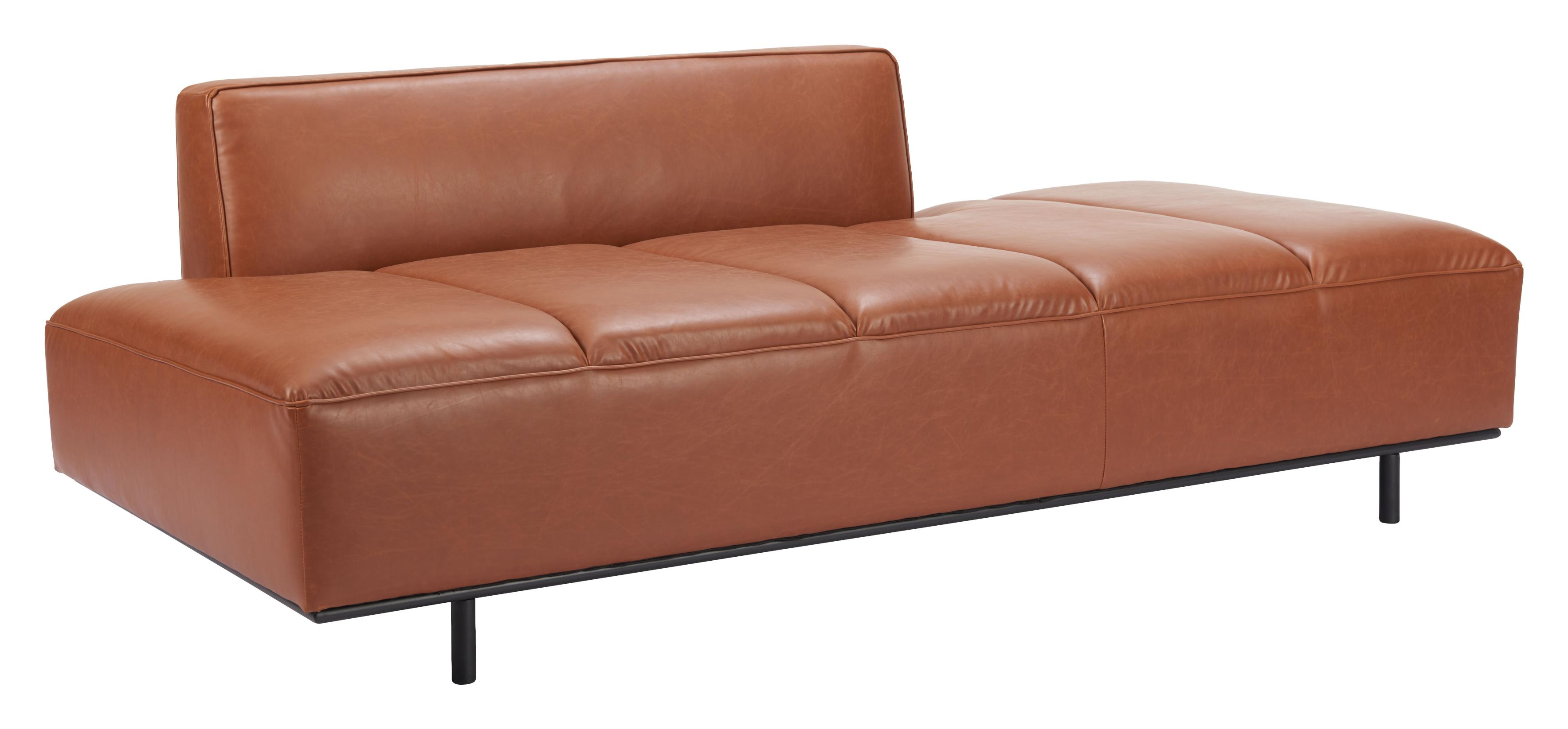 Zuo Modern Confection Sofa in Brown/Gray