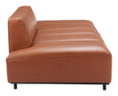 Zuo Modern Confection Sofa in Brown/Gray
